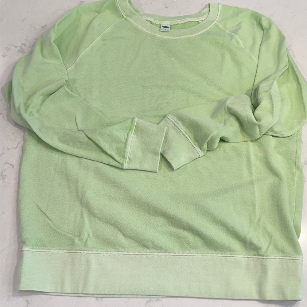 Old Navy Light Lime Green Sweatshirt